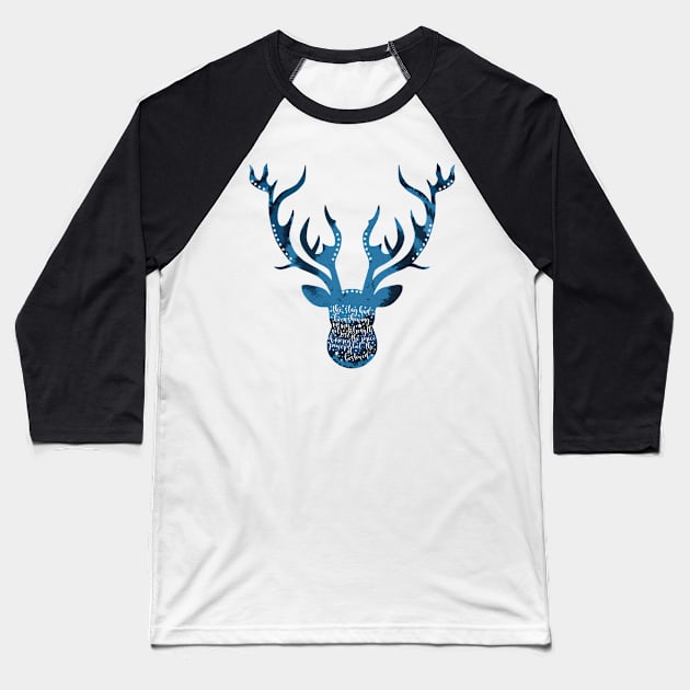 Morozova's Stag - Shadow and Bone Baseball T-Shirt by hereidrawagain